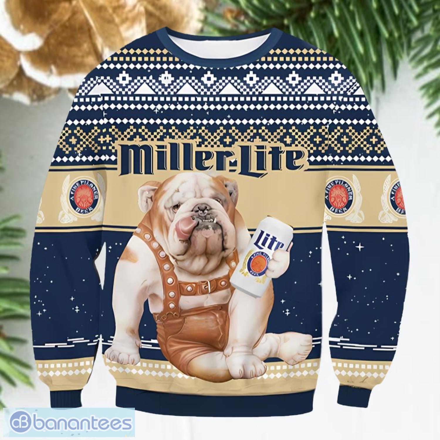 Bulldog ugly sale christmas sweater