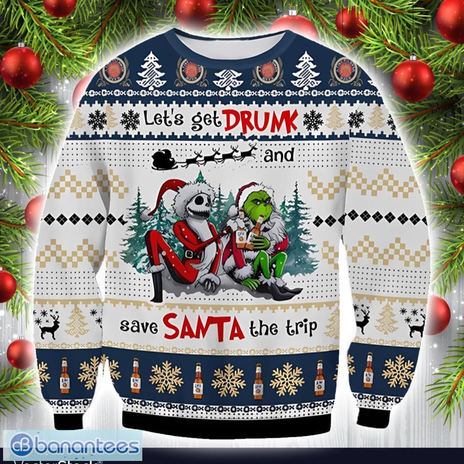  Ugly Christmas Sweater Holiday Drinking Gift Idea