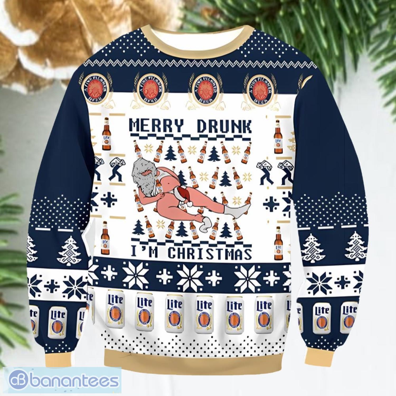  Ugly Christmas Sweater Holiday Drinking Gift Idea