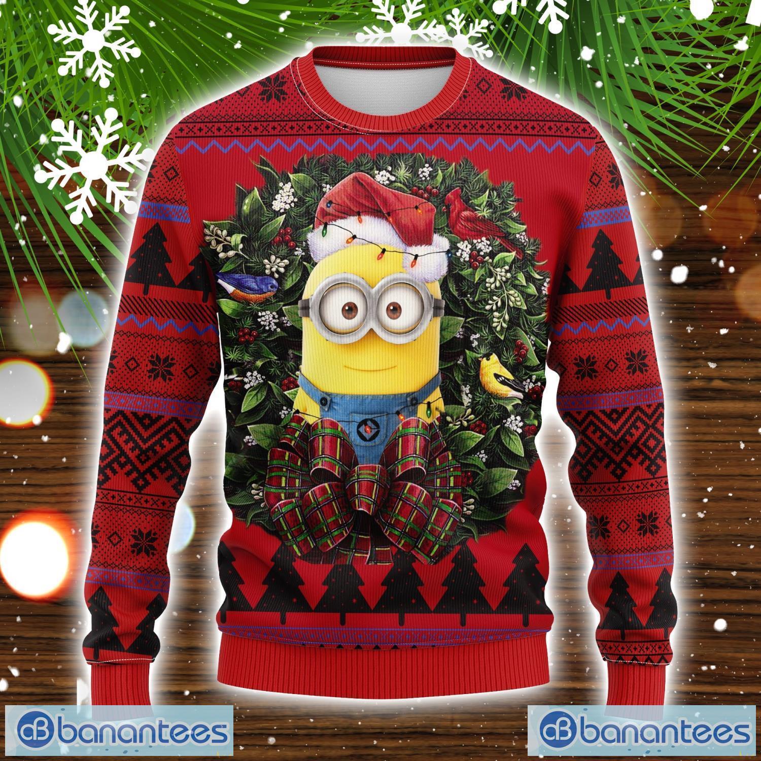 Minion clearance xmas jumper