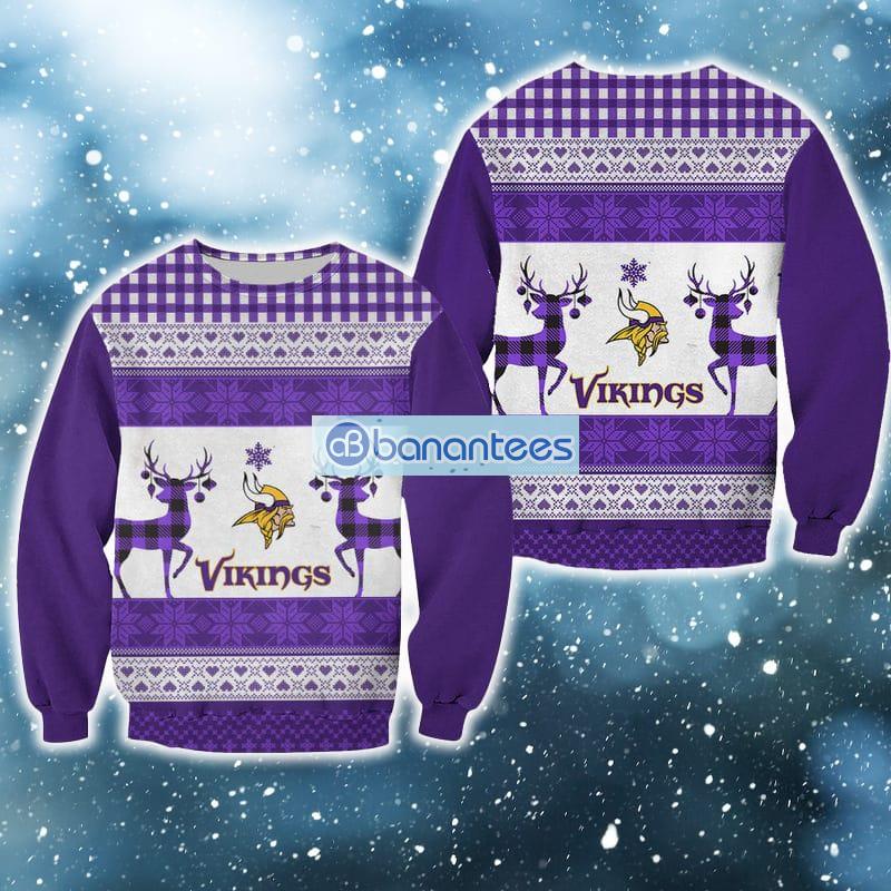 Minnesota Timberwolves Sports Football American Vintage Christmas Pattern Ugly  Christmas Sweater