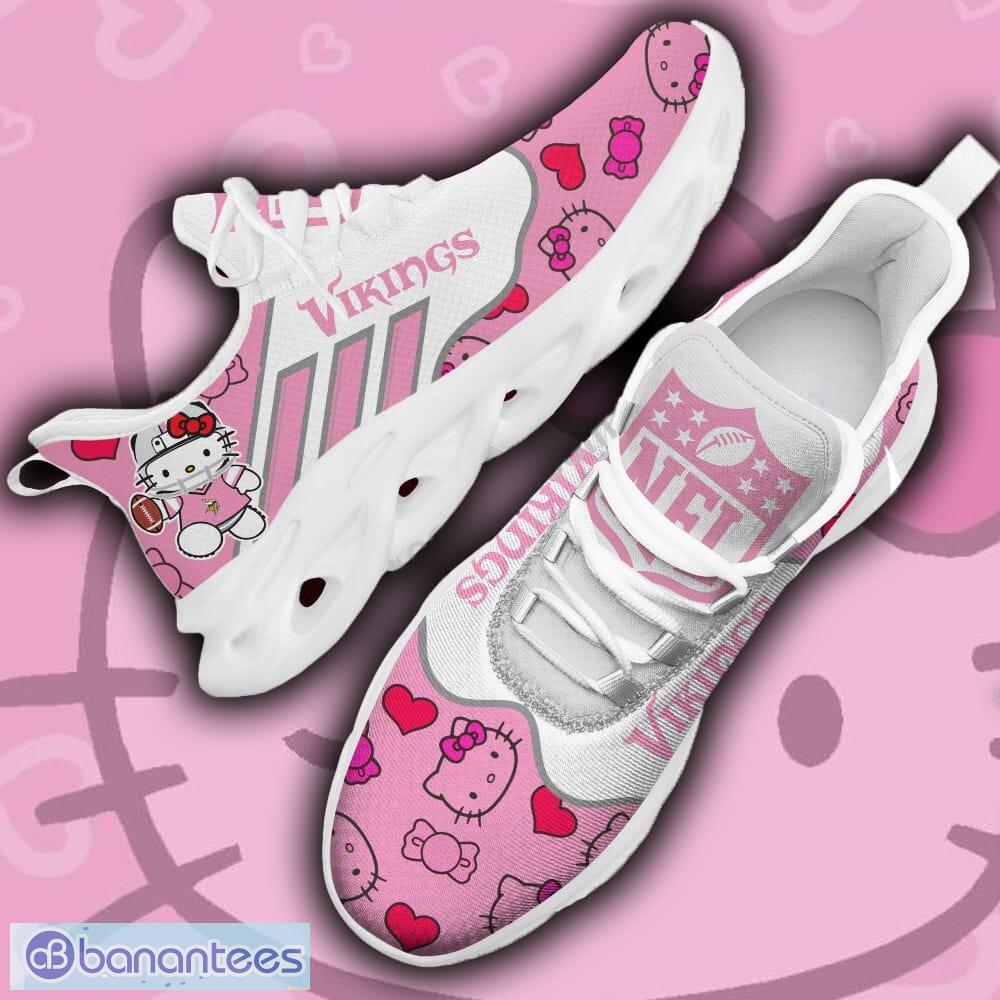 Arizona Cardinals NFL Hello Kitty Pink Lovely Max Soul Shoes Gift For  Family Running Sneakers - Freedomdesign