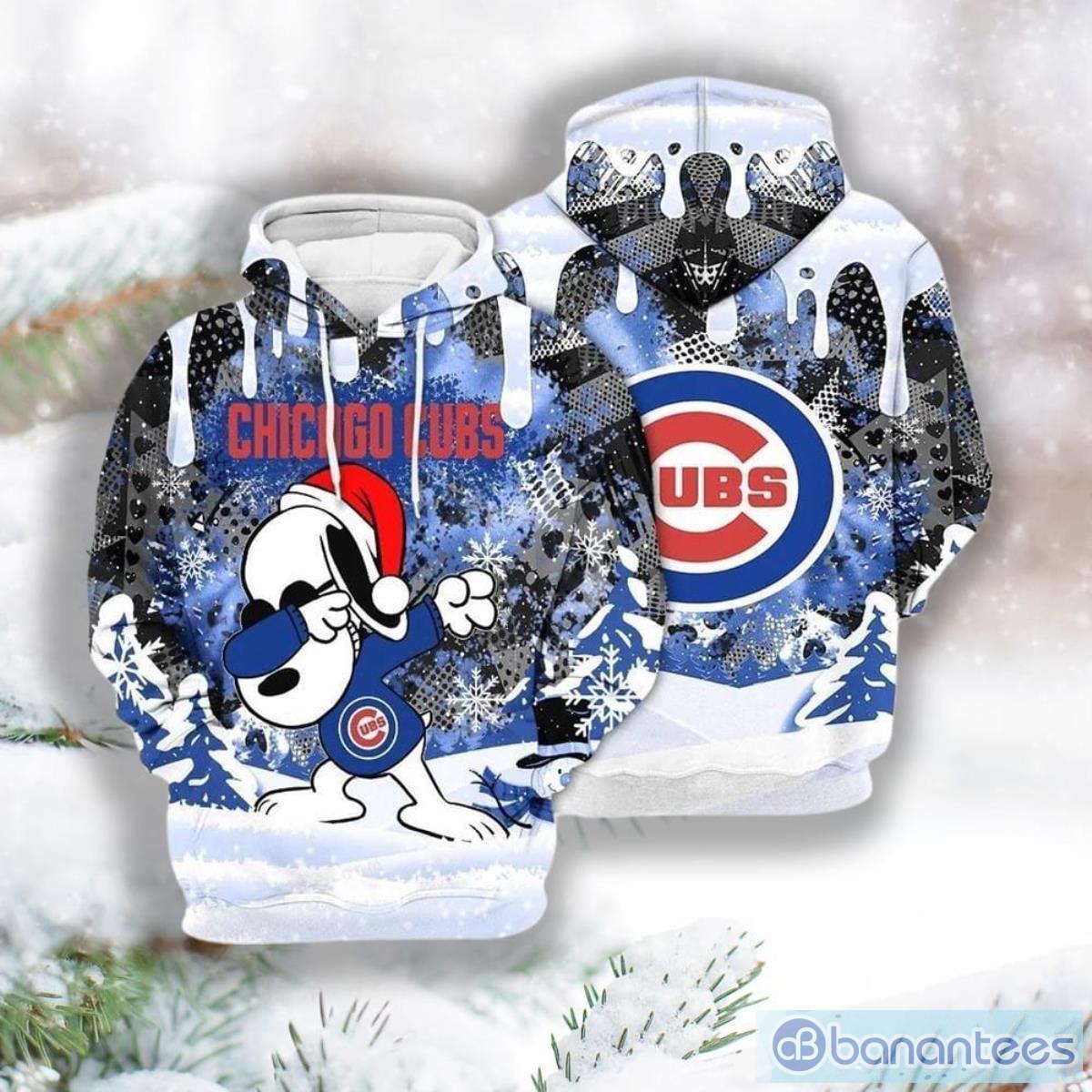 MLB Chicago Cubs Blue Unisex Hoodie, Zip Hoodie 3D All Over Print