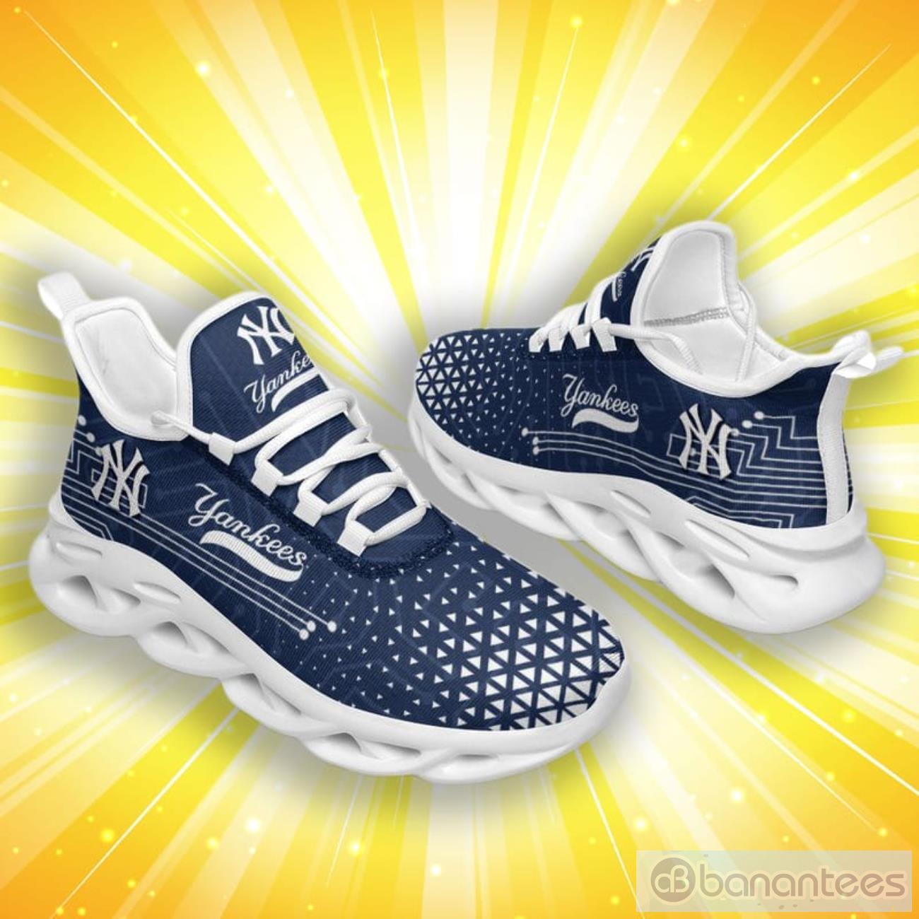 MLB New York Yankees Blue Color Max Soul Shoes