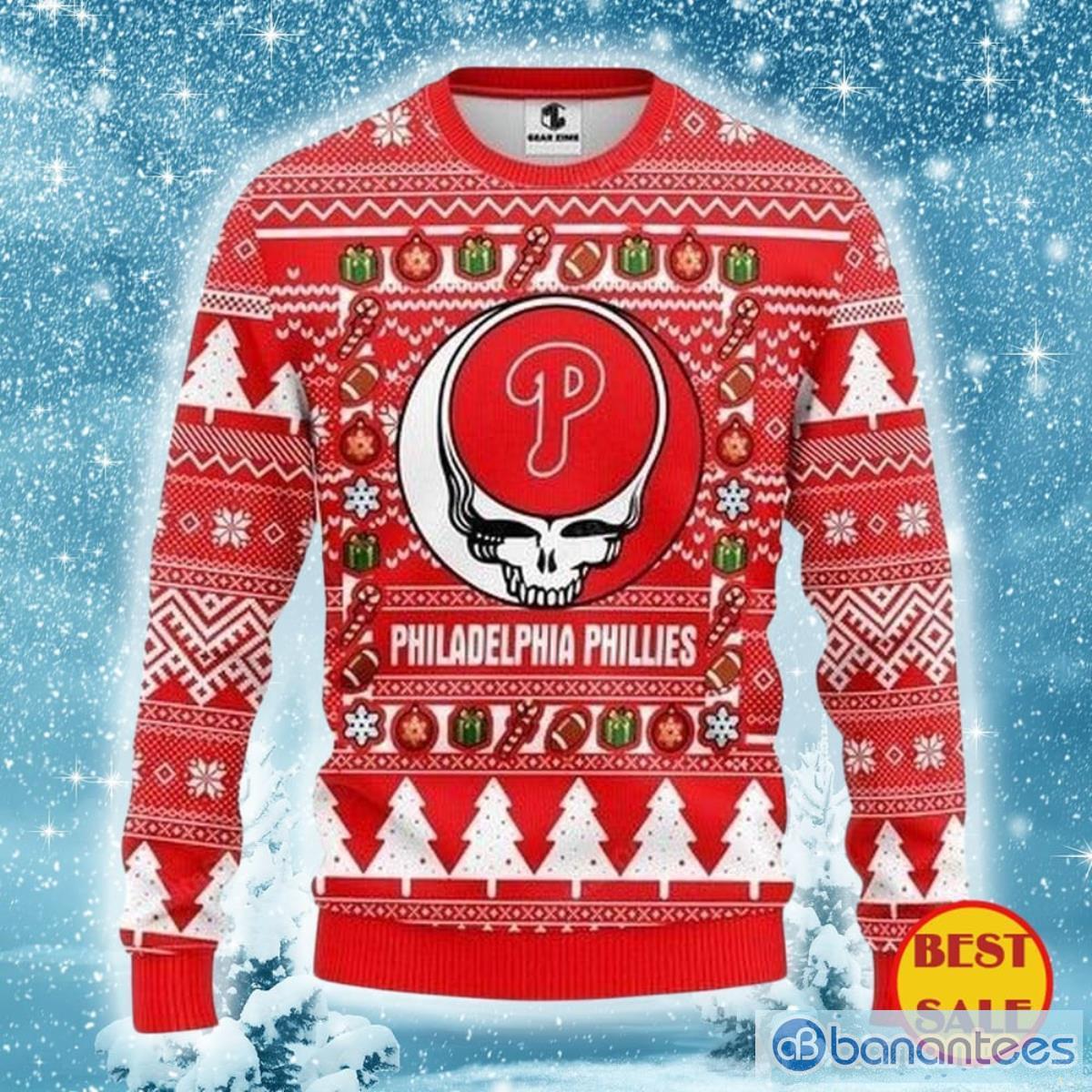 Philadelphia Phillies Baseball Ugly Christmas Sweater