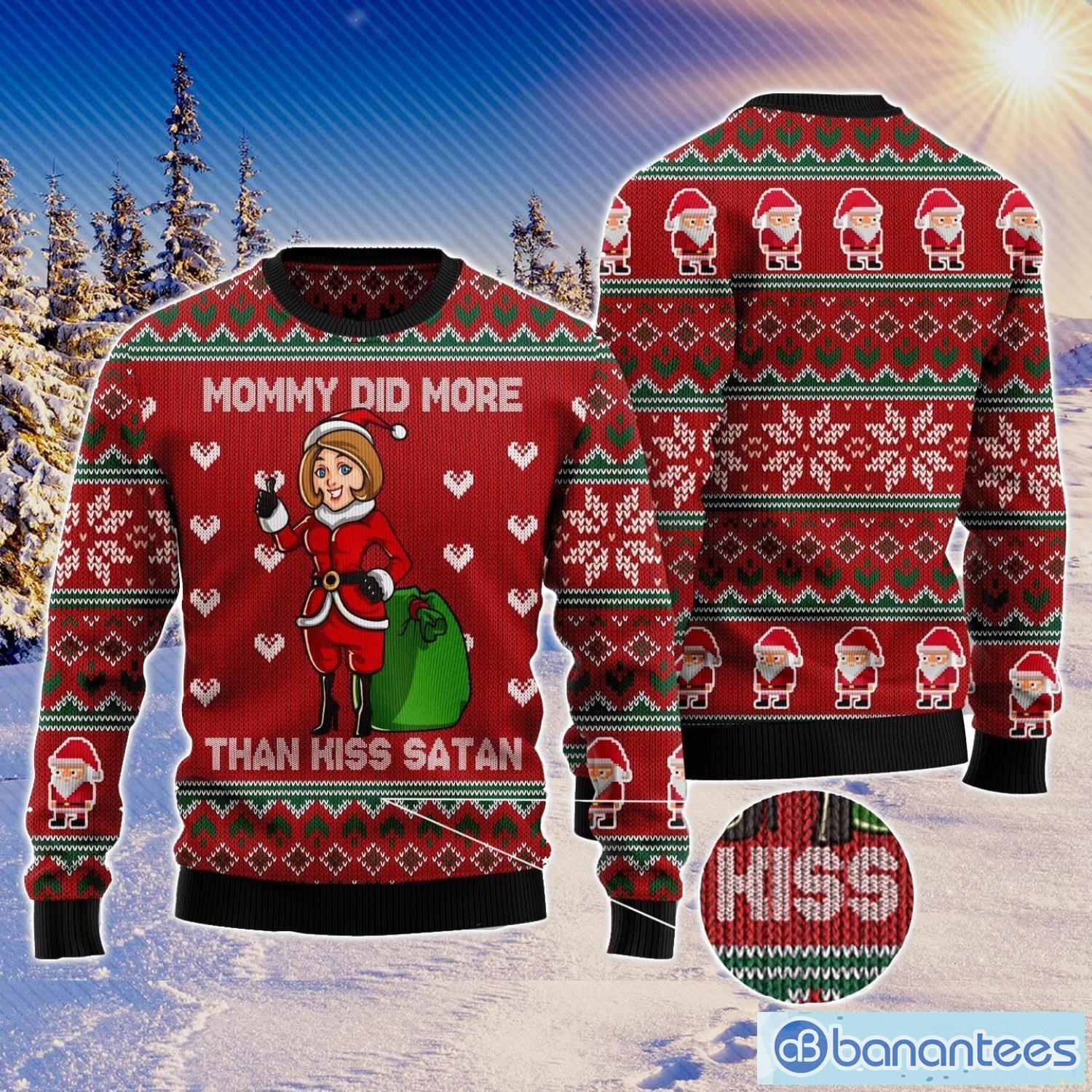 Satan hotsell xmas sweater