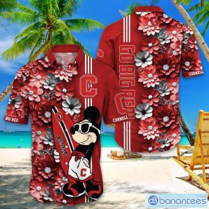 Cornell Big Red Hawaiian Shirt Mickey Love Surfing Trending Summer Gift Product Photo 1