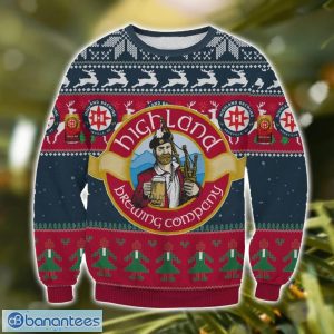 Highland Brewing Company's 3D Ugly Christmas Sweater Christmas Gift Product Photo 1
