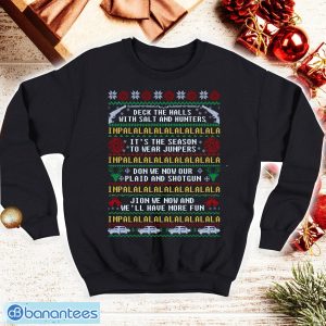 Deck The Halls With Salt And Hunters Ugly Christmas Shirt Product Photo 1