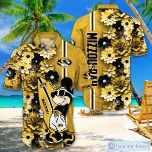 Missouri Tigers Hawaiian Shirt Mickey Love Surfing Trending Summer Gift Product Photo 1