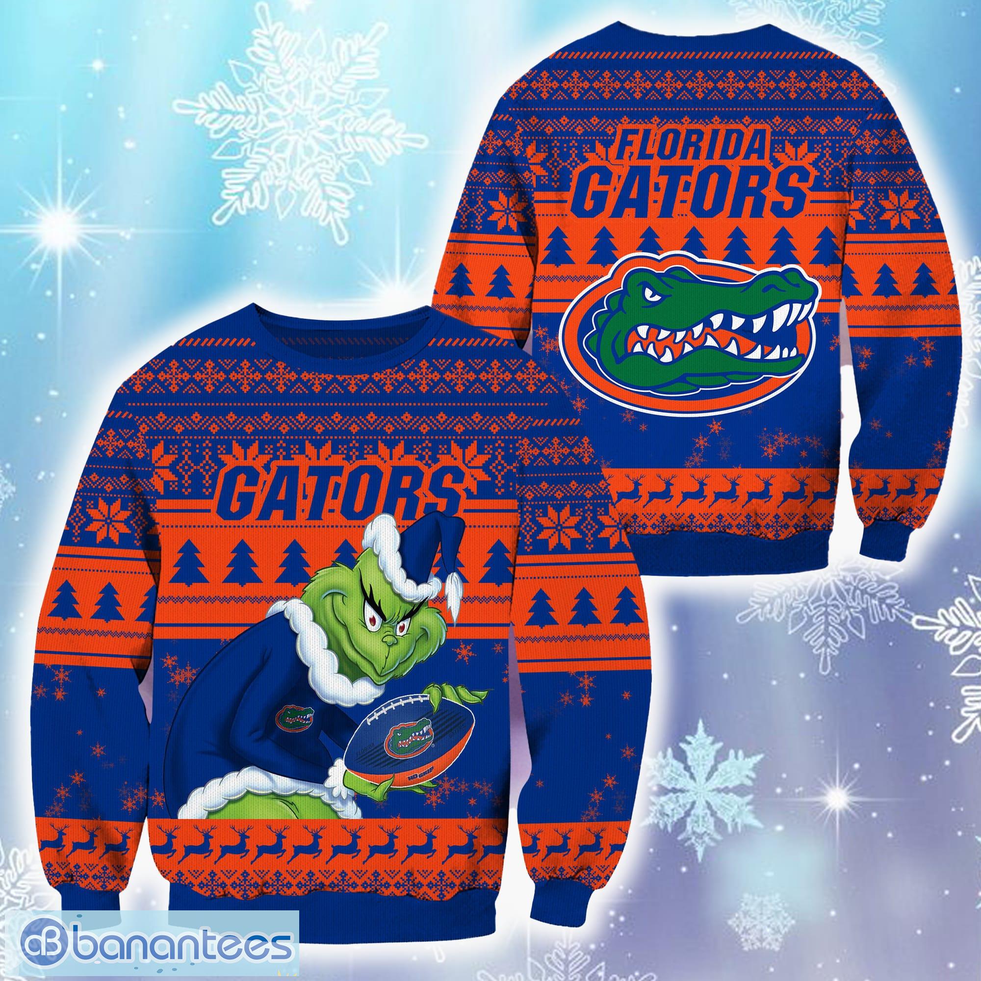 NCAA Florida Gators Grinch Cold Ugly Christmas Sweater For Men