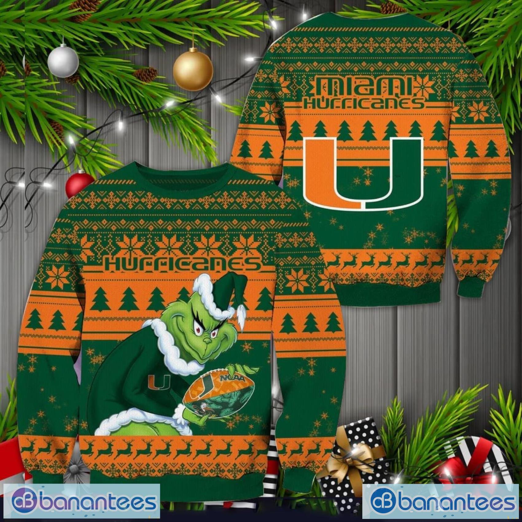 Miami Marlins Logo Custom Name For Football Fans Ugly Christmas Sweater  Christmas Gift - Shibtee Clothing