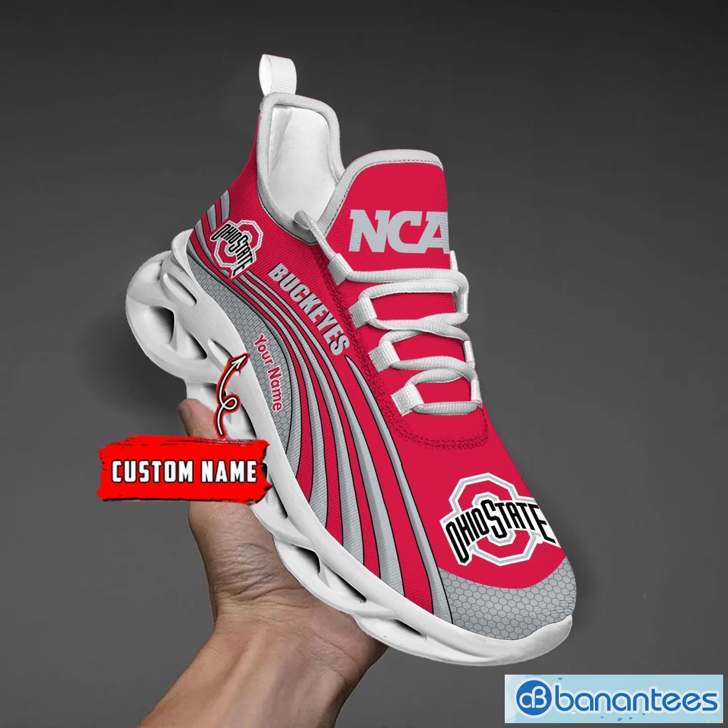 Nebraska Cornhuskers NCAA2 Max Soul Shoes Running Sneakers Football Fans -  YesItCustom