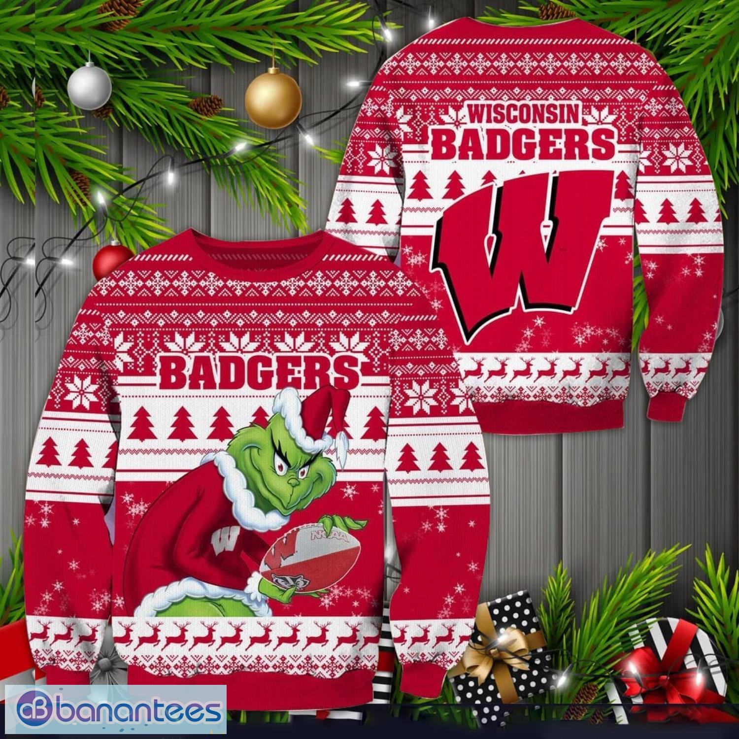 Wisconsin badgers hot sale ugly sweater