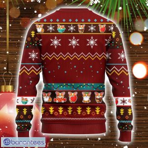 Corgi Cute Ugly Christmas Sweater Red Brown 1 Amazing Gift Idea Thanksgiving Gift wKT Product Photo 2