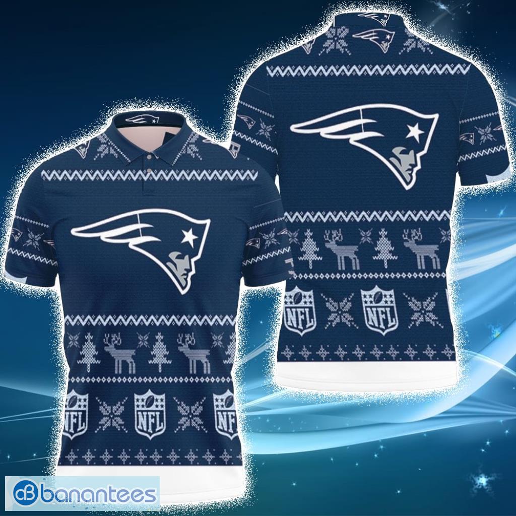 NFL Football Christmas Jersey- Lapland Patriots--santa Scoring