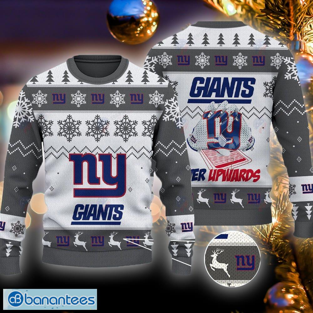 NFL NEW YORK GIANTS PATCHES Ugly Sweater, Large – Ugly Christmas