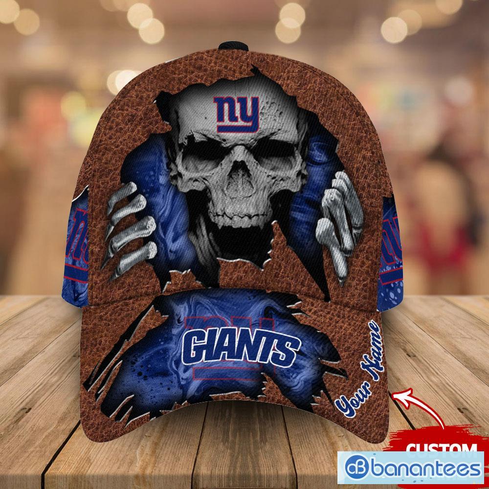 NFL New York Giants Baseball Jersey 3D Personalized Skull Customization  Options Available