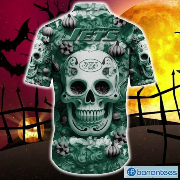 New York Jets Tee Shirts 3D Hand Skull For Men And Women