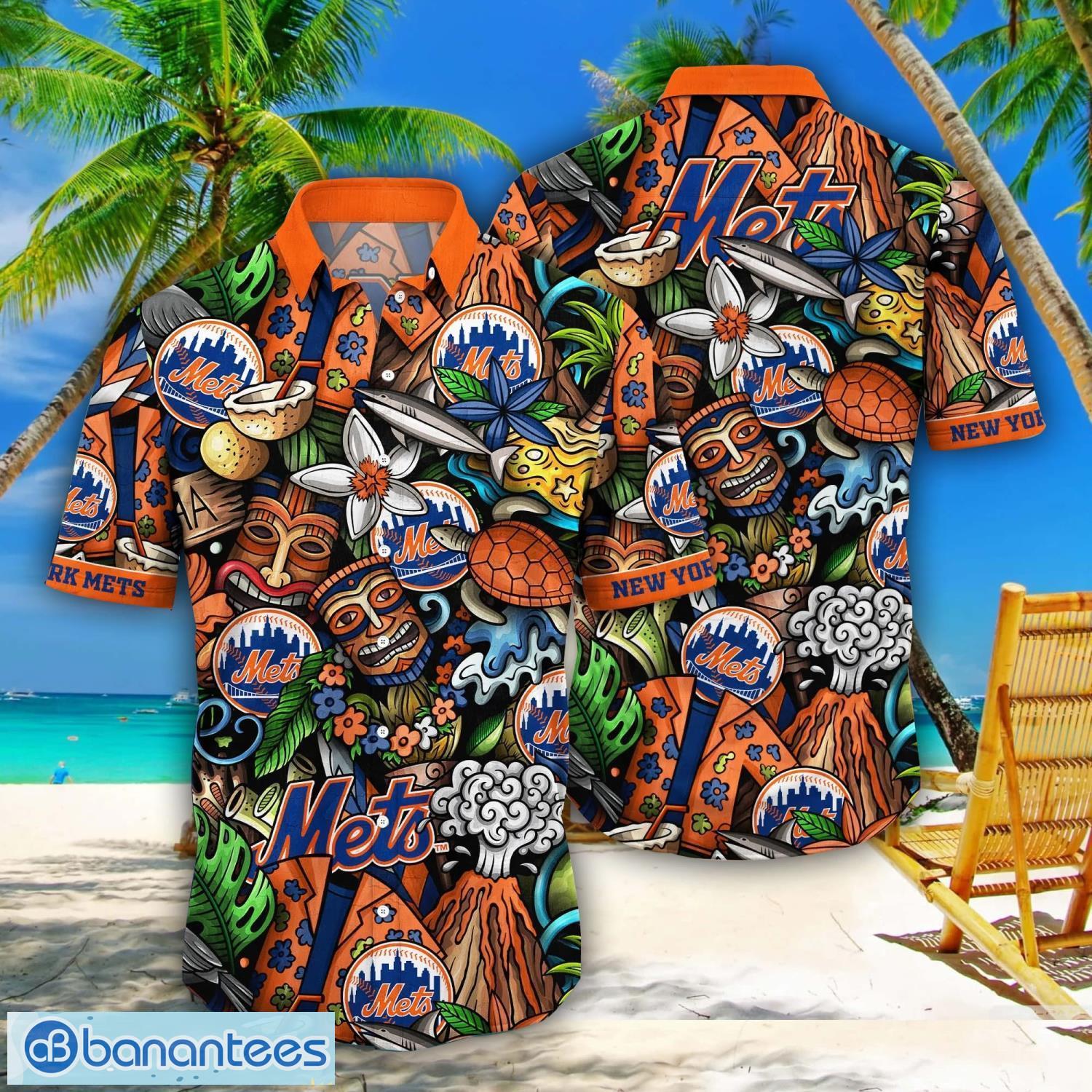 New York Mets MLB Hawaiian Shirt Hot Seasontime Aloha Shirt