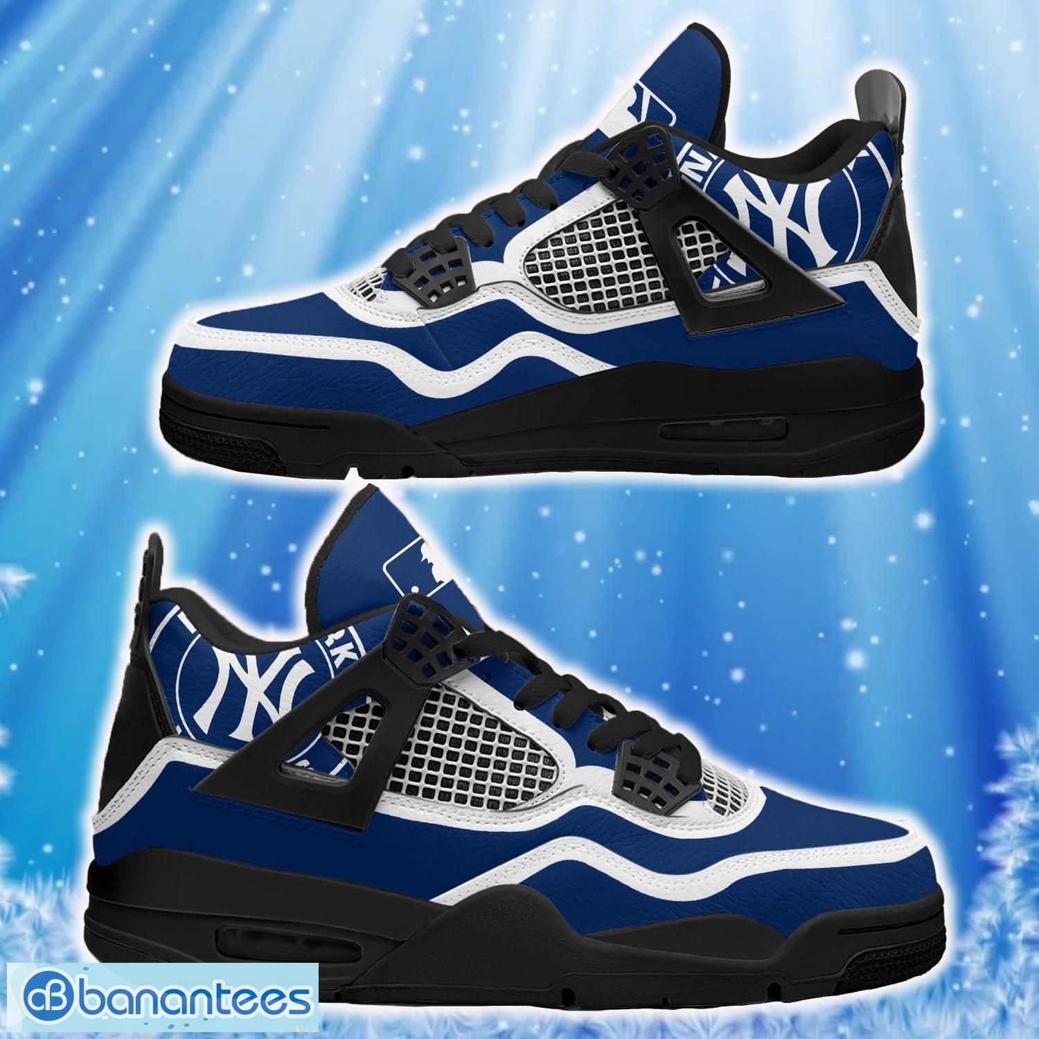 New York Yankees Air Jordan 4 Sneakers For Men And Women New Runing Shoes  Gift Fans - Banantees