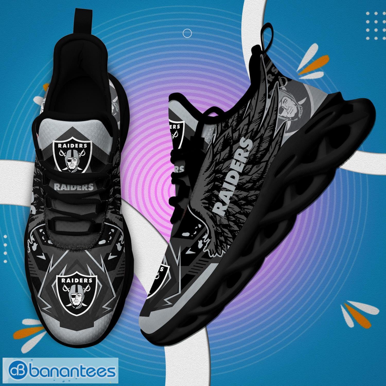 UP TO 20% OFF] Personalized Las Vegas Raiders Raider Nation Max Soul Shoes