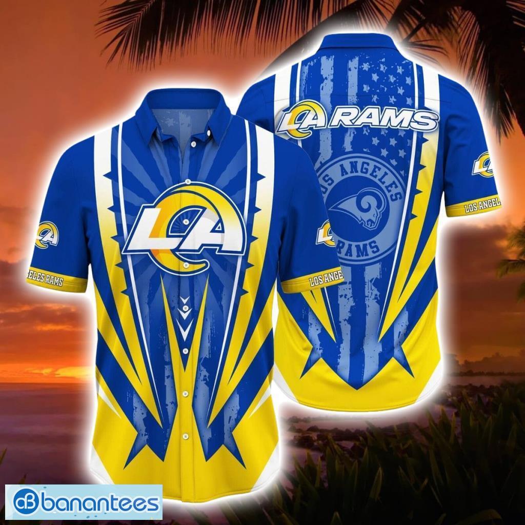 Nfl Los Angeles Rams Casual Hawaiian Shirt For Fans Product Photo 1