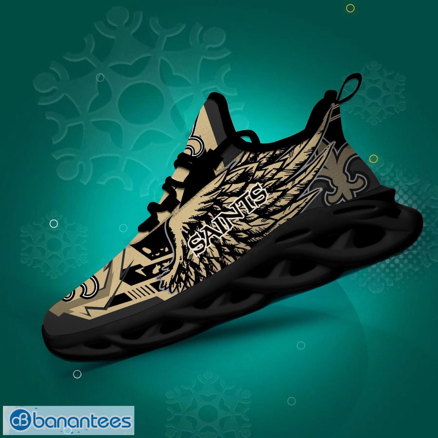 New Orleans Saints NFL Max Sou Sneakers Running Shoes - Freedomdesign