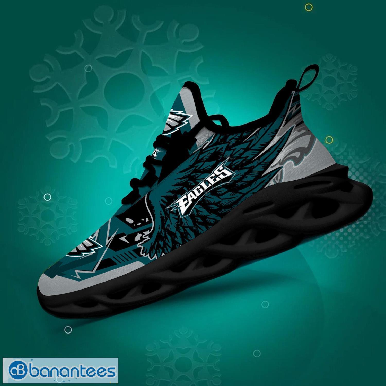 NFL Custom Philadelphia Eagles Shoes Max Soul Shoes - Ingenious