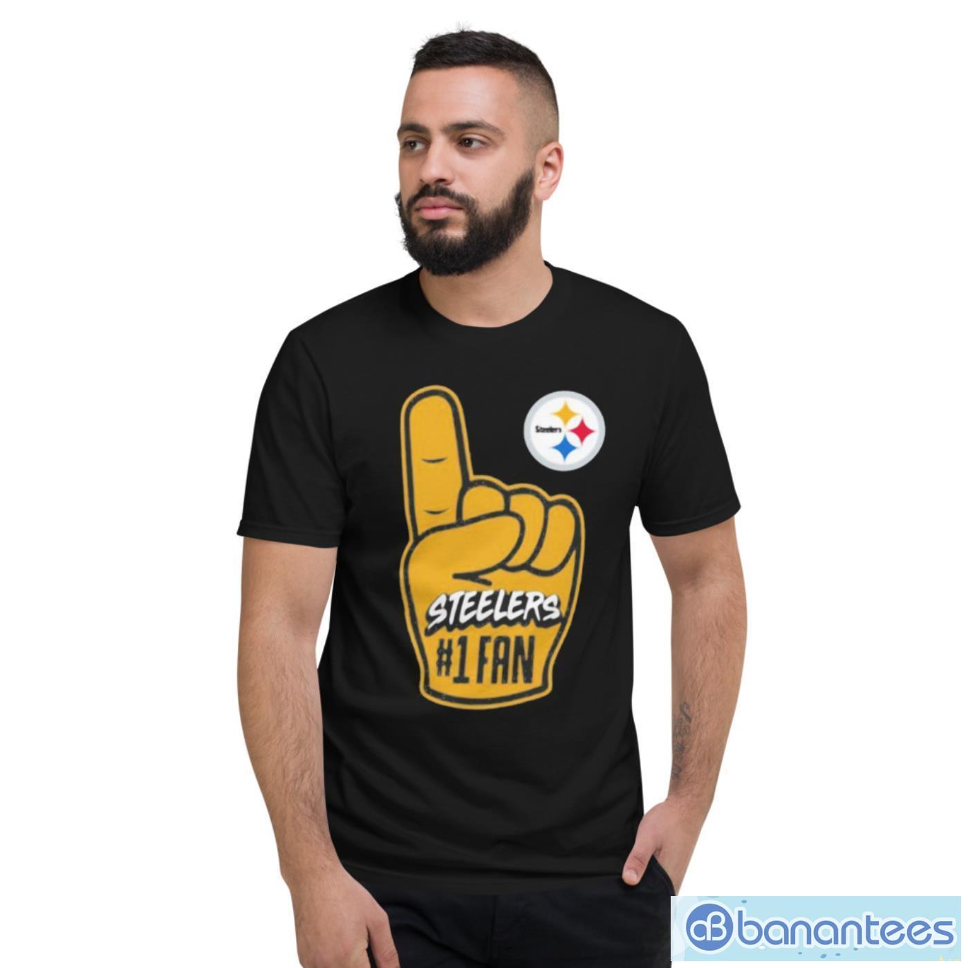 nfl pittsburgh steelers handoff 1 fan t shirt 1 image Nfl Pittsburgh Steelers Handoff #1 Fan T-Shirt - Short Sleeve T-Shirt