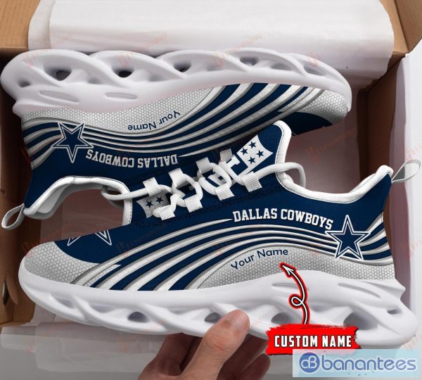 Running Sneakers NFL Dallas Cowboys Personalized Name Max Soul Chunky  Sneakers - YesItCustom