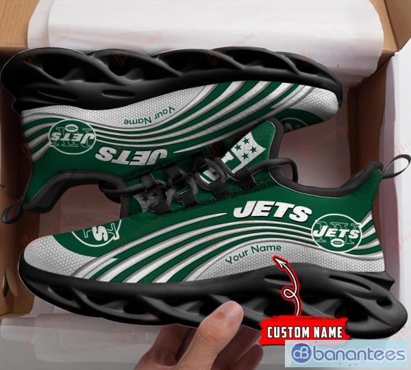 New York Jets Custom Name Max Soul Shoes Men & Women 's Clunky Sneakers -  Freedomdesign