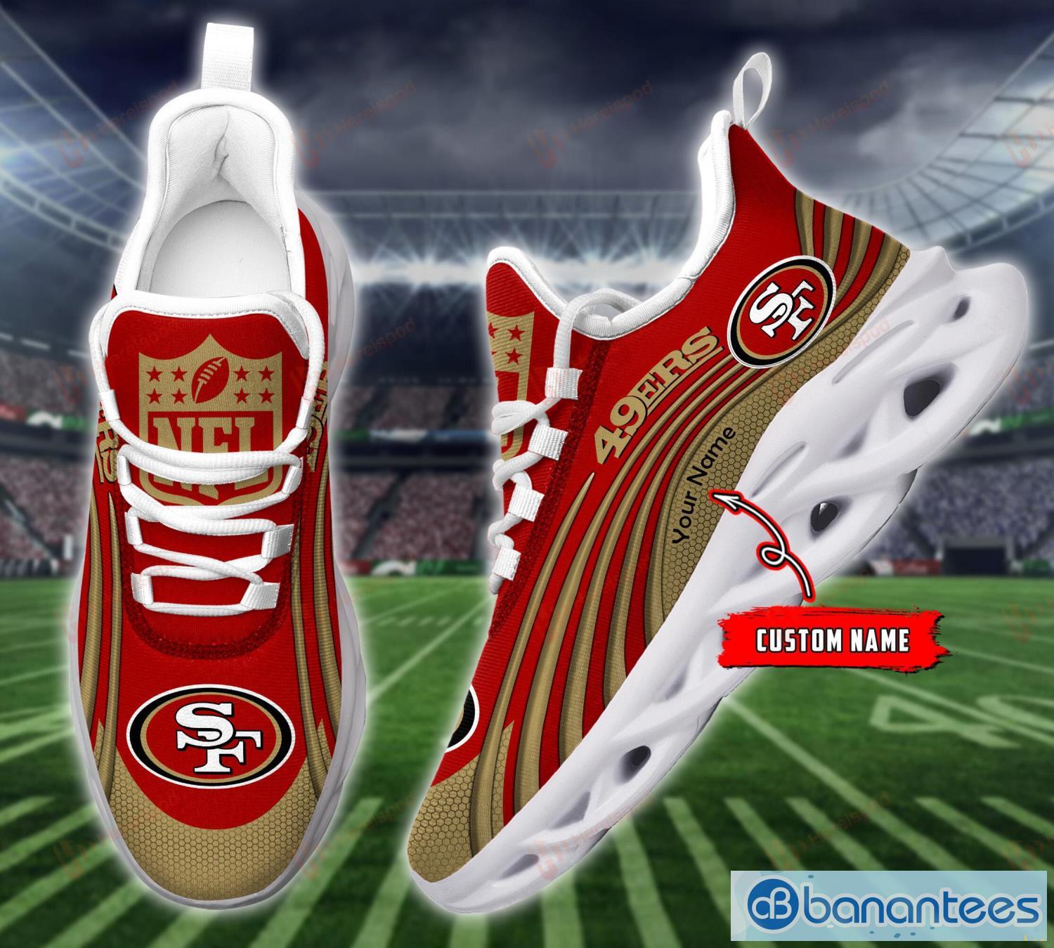 San Francisco 49ers 2023 Design Max Soul Shoes For Men And Women - Banantees