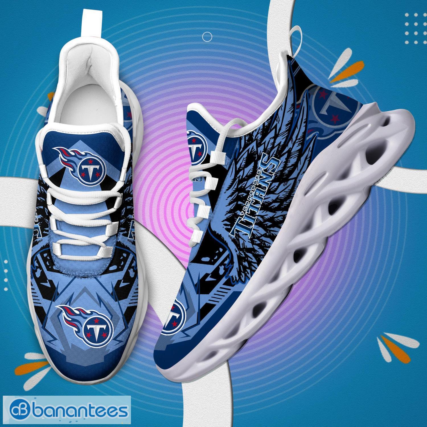 Tennessee Titans NFL Max Soul Shoes Custom Name Yoda Lover Gift Running  Sneakers - Banantees