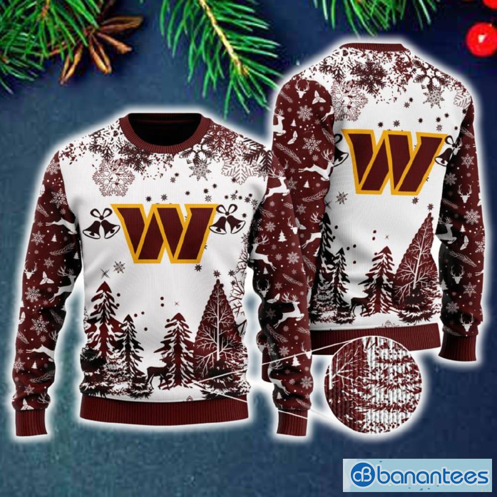 NFL Washington Commanders Special Christmas Ugly Sweater Printed New Gift For Men And Women - NFL Washington Commanders Special Christmas Ugly Sweater Printed New Gift For Men And Women