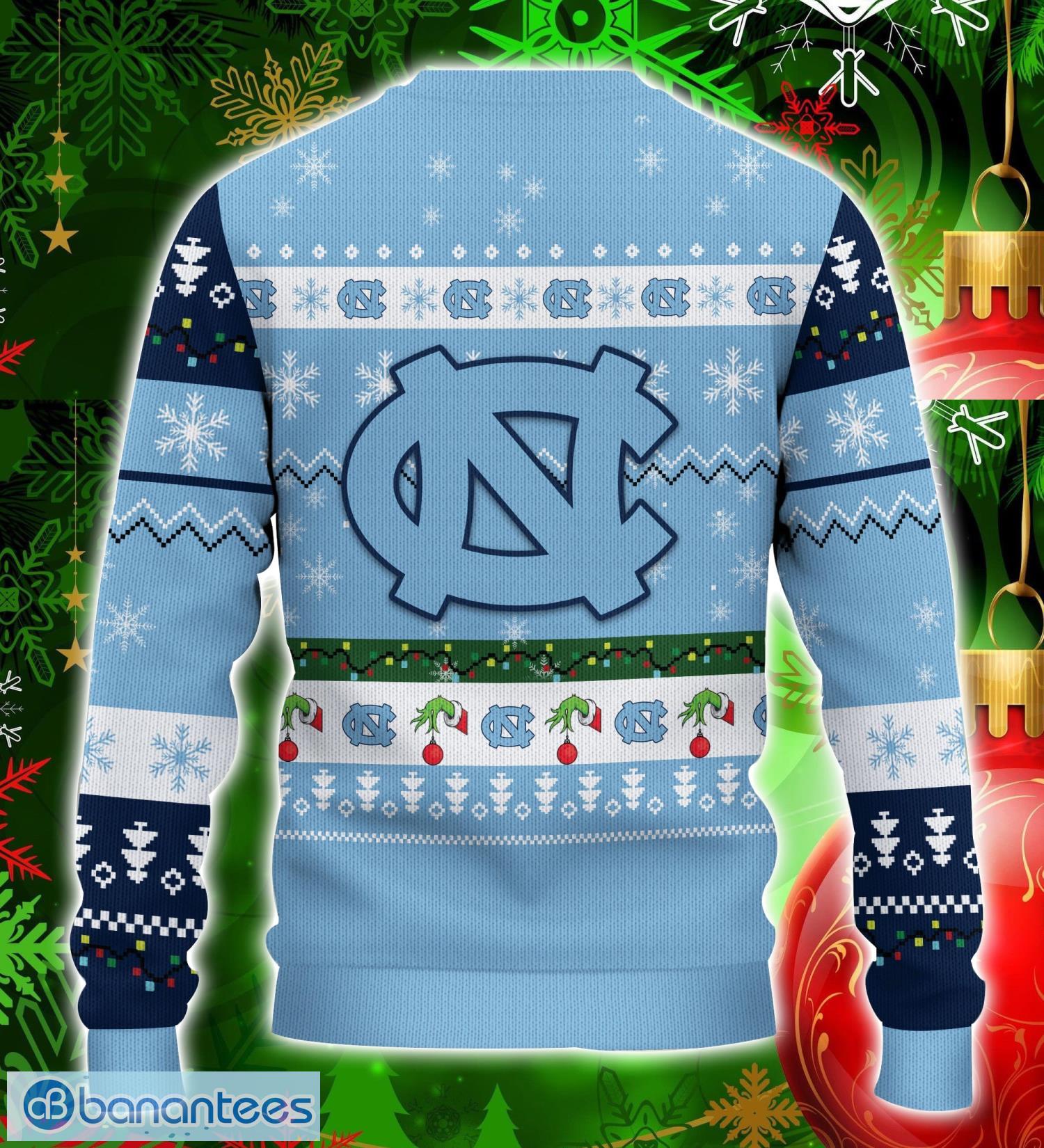 Grinch North Carolina Tar Heels Christmas Football shirt, hoodie, sweater,  long sleeve and tank top