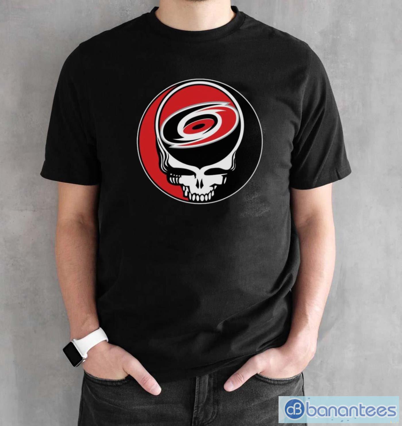 official-carolina-hurricanes-grateful-dead-steal-your-face-hockey-nhl-shirt-1.jpg Official Carolina Hurricanes Grateful Dead Steal Your Face Hockey NHL Shirt - Black Unisex T-Shirt