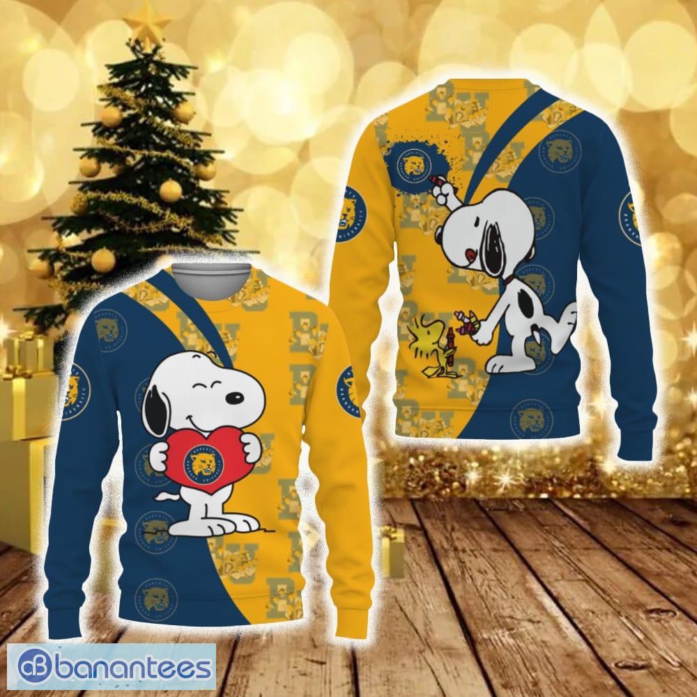 Oakland Athletics Snoopy Cute Heart American Sports Team Sweatshirt 3D  Sweater Unisex Christmas Gift - Freedomdesign