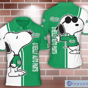 o'reilly auto parts Snoopy Kiss 3D Polo Shirt For Sport Lover Product Photo 1