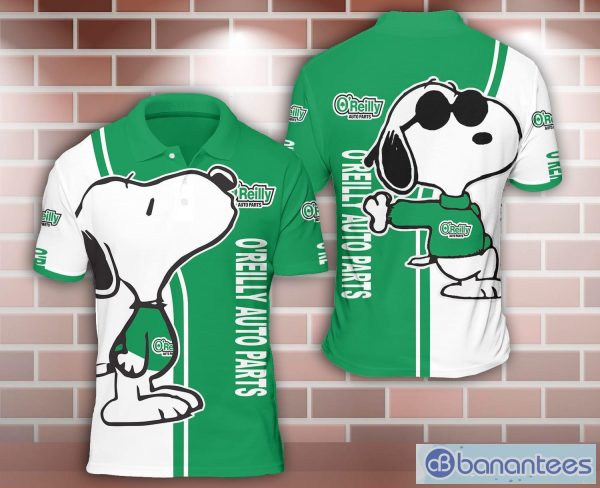 o'reilly auto parts Snoopy Kiss 3D Polo Shirt For Sport Lover Product Photo 1