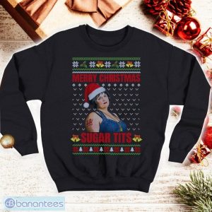 Nessa Jenkins Merry Christmas Sugar Tits Christmas Ugly Shirt Product Photo 1