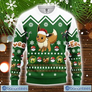 Eevee Pokemon Cute Ugly Christmas Sweater Amazing Gift Cute Christmas Gift Product Photo 1