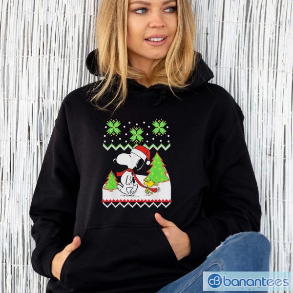 Peanuts santa Snoopy Snoopy Christmas shirt - Unisex Hoodie