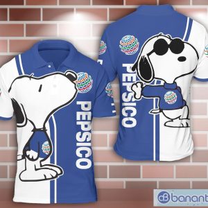 pepsico Snoopy Kiss 3D Polo Shirt For Sport Lover Product Photo 1