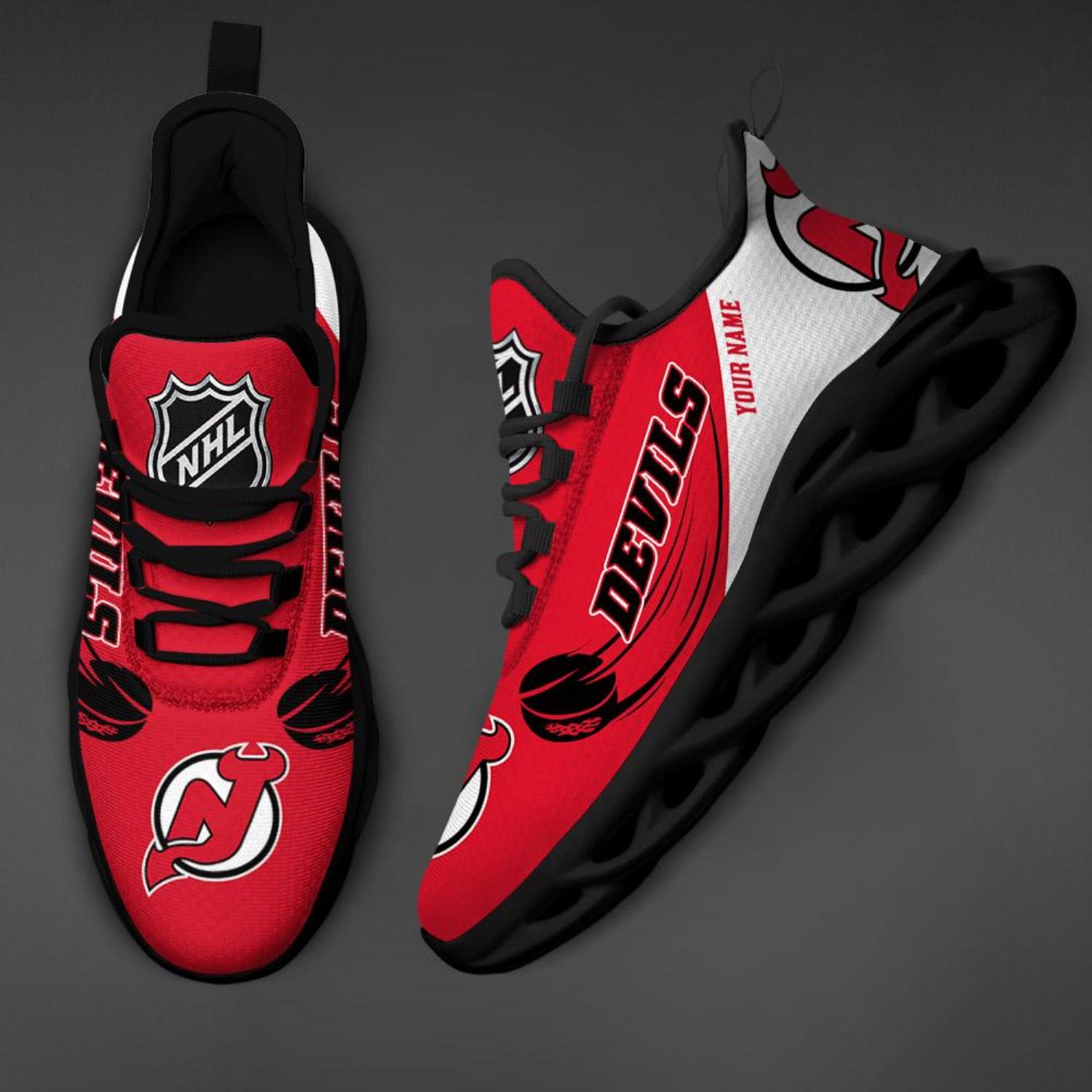 Ottawa Senators Personalized Name NHL New Luxury Max Soul Shoes Best Gift  For Fans