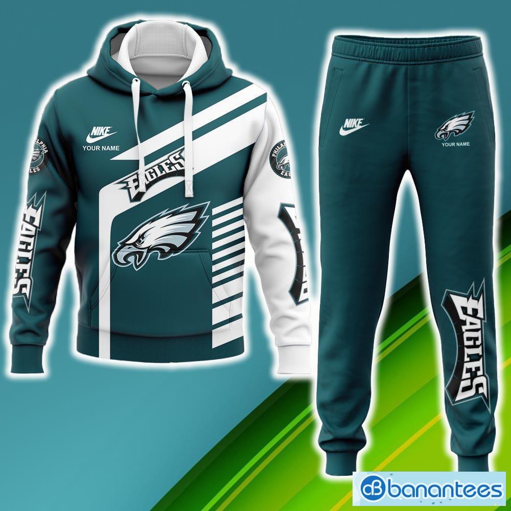 Men's Nike White Philadelphia Eagles Custom Game Jersey