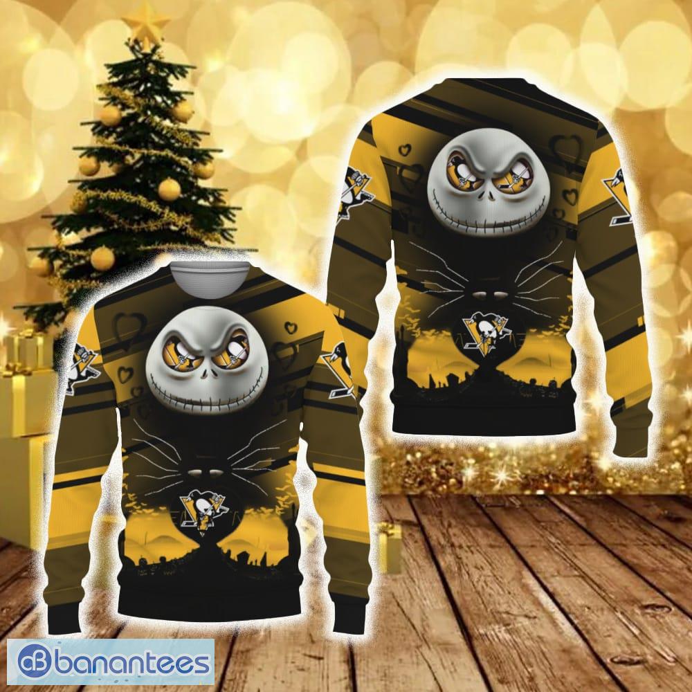 NHL Pittsburgh Penguins Pub Dog Christmas Ugly 3D Sweater For Men And Women  Gift Ugly Christmas - Banantees