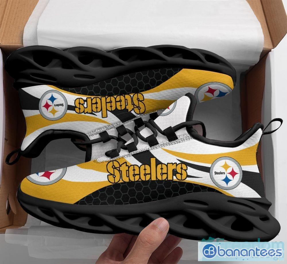 Pittsburgh Steelers Chic Sports Shoes Gift Fans Max Soul Sneakers For Men  And Women - Banantees