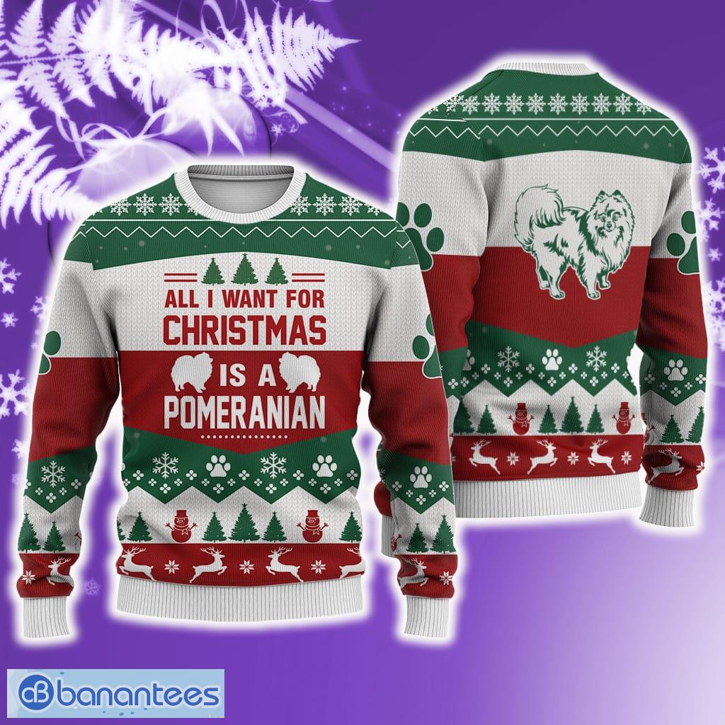 Pomeranian christmas cheap jumper