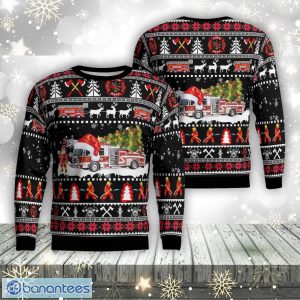Everson, Pennsylvania, Everson Volunteer Fire Company Aop Ugly Sweater Family Gift Product Photo 1